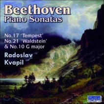 [CD] Radoslav Kvapil 베토벤: 피아노 소나타 16번 '폭풍' 21번 '발트슈타인' 10번 (Beethoven: Piano Sonatas ...