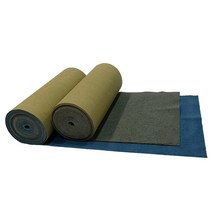 사무실 바닥 복도 방음 방염 바닥 스완 카페트 두께 6mm(1.8mx30m)1롤, 녹흑색(FO3815)