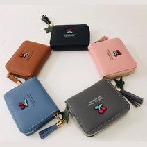 체리포인트 30대 여성중지갑 지폐보관 30대반지갑 40대여자 여자친구반지갑