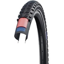 SCHWALBE 슈왈베 - 마라톤 GT 365 사계절 와이어 클린처 바이크 타이어 | 멀티 사이즈 | 퍼포먼스 라인 | 블랙/반사, 700x35C, Black-Reflex