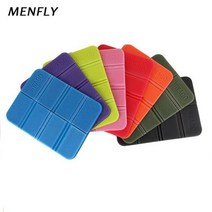 돗자리 MENFLY해변 캠핑 매트 휴대용 접이식 소형 피크닉 방수 습기 방지 패드 야외 XPE 쿠션, Black