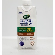 셀렉스 프로핏 웨이프로틴 초콜릿, 330ml, 24개