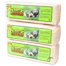 러브펫 햄스터 토끼 KJ 톱밥 케이제이베딩 15L 3개 묶음, 600g