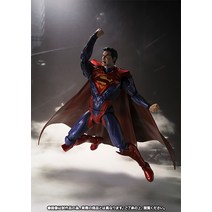 오리지널 반다이 타미야 네이션즈 S.H.F 피규어 츠 슈퍼맨 불의 버전 18CM PVC 액션 모형 장난감 선물