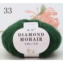 250g 10 공 DIY 얇은 부드러운 모헤어 원사 앙고라 울 캐시미어 원사 손 뜨개질 직조 크로 셰 뜨개질 실, 33