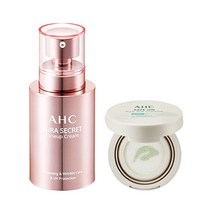 AHC 톤업 크림 50g + 마일드 선쿠션 미니 8g