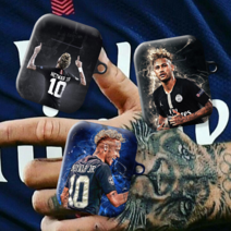 와우박스 주문제작 리그앙 PSG 파리생제르망 네이마르 축구 선수 에어팟 버즈 무선 이어폰 케이스, 유광 하드케이스, 에어팟 3세대