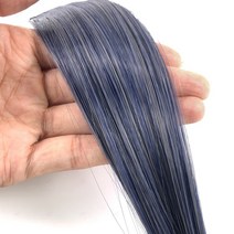 스트레이트 피스가발 헤어 애쉬톤 칼라 똑딱이클립 쉬운 탈부착 매력꾸미기 스타일 연출 펌 파마 인모 내츄럴 자연스러운 볼륨 해외여행 SNS 촬영 틱톡 세척 재사용 스모크블루