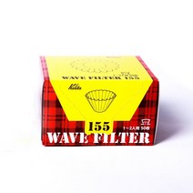 칼리타 웨이브필터 화이트 1 2인용 50매 KWF-155