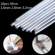 알루미늄 용접봉 저온용 레이저 논가스 50cm 저온 용접 납땜 브레이징 로드 10 개 16mm 20mm 32mm102242, 2mm