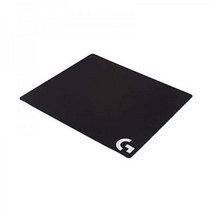 로지텍 G640 Cloth 게이밍 마우스 패드 Moderate surface friction Consistent texture Stable Rollable Black, Mousepad