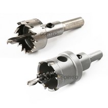 초경 홀쏘(15mm~100mm) 일반홀쏘(12mm~75mm), 초경홀쏘80mm