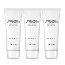 라끄시안 퍼펙트쉴드 uv프로텍션 선크림 60ml*3개