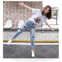 Sevalo여성용 새 찢어진 청바지