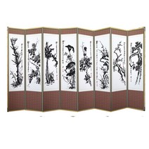 8폭 병풍종합-31, 12-54번. 8폭묵화-반야