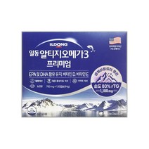 일동제약 알티지오메가3 프리미엄 순도80% rTG, 120캡슐, 84g, 1개