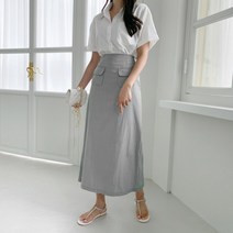 [바보사랑] 겟잇미 니데 여름 데일리 봄 롱스커트 [겟잇미]