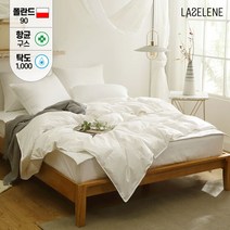 [라셀렌] 폴란드 거위털 항균 다운90% 순면 구스이불 싱글 200g 봄여름용, 상세 설명 참조