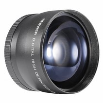 접사링 텔레컨버터캐논 니콘 소니 펜탁스 18-55mm 용 58mm 2x 망원 렌즈
