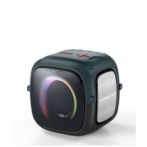 천장 소음 서브 미니 블루투스 Hopestar-80W 스피커 휴대용 360 스테레오 야외 스퀘어 댄스 사운드 무선 마이크 서브우퍼 caixa de 솜, Party One Mini blue