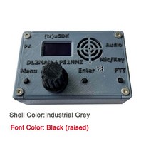 방송조명 (Tr) uSDX usdx 트랜시버 5 밴드 멀티 모드 QRP 전용 케이스 박스 하우징 PE1NNZ 및 DL2MAN, 03 shell Grey