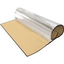 일본배송 차용 단열 매트 140×100CM단열 매트문 단열 알루미늄 박 폼실버 열 반사 흡음엔진용 방음 재료