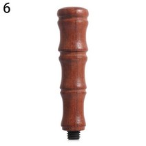 제함기 휴대용 미니 DIY 씰 레트로 목재 왁스 헤드 없는 포스트 선물 1PC, 12.6