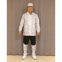 제전복 방진복 무진복 제전사파리 자켓( 방진사파리 방진자켓)흰색 파란색, M, 흰색