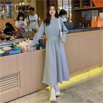 셀러허브 여성패션 [오노마] ONM F14293 2컬러 허리밴딩 플레어 원피스 봄신상원피스