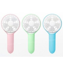 [엑스트라] 블루스톰 F5 휴대용 선풍기, 핑크