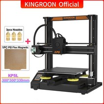 KINGROON KP5L 대형 3D 프린터 300 330mm FDM 재개 전원 끄기 인쇄 DIY 키트 고정밀 impressora 3d, Brazil, KP5L add PEI, KP5L add PEI