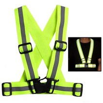 반사 조끼 야간 작업 하이라이트 트랩 러닝 보안 사이클링 높은 가시성 안전 가방, Reflective tape