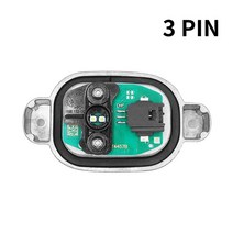 BMW 1 시리즈 F20 F21 모듈 DRL 라이트 LCI 헤드 램프 LED 114d 7428425 OEM 용 소스, 한개옵션1, 01 63117428425 (3 Pin)