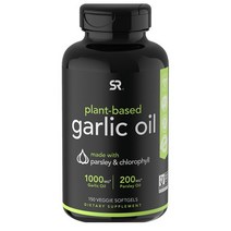 스포츠리서치 갈릭 오일 1000mg 150정 베지캡슐 Sports Research Garlic Oil, 1개