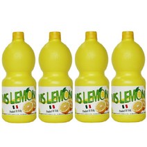 엠에스 레몬쥬스 1000ml 4개, 1L
