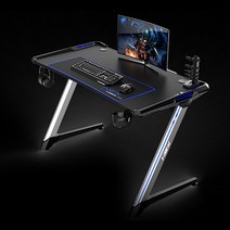 DXRACER 디엑스레이서 GDN001 책상 게이밍 컴퓨터 책상 led