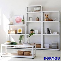 ForU531 슈랙 안전을 생각한 틈새 앵글선반 6단 조립식앵글 철제 앵글 선반, 상세페이지 참조