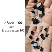 먼지플러그 더스트 방진 보호스티커 102050100pc type-c 실리콘 usb 충전 포트 기 커버 유 c 안티 캡 삼성 xiaomi 화웨이, 200개 패키지