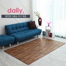 다온컴퍼니 우드 PVC 카페트 거실매트 베란다매트 강아지매트 애견매트 강아지놀이방 인테리어 다용도매트