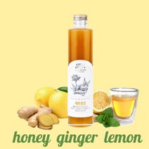 프리미엄 허니티 생강 레몬 꿀차 생강레몬청 벌꿀 과일청 400g