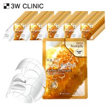 3W CLINIC 후레쉬 로얄제리 마스크 시트 50매