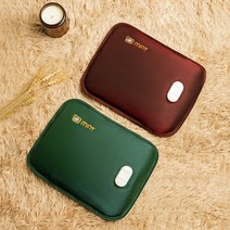 소파용온수매트 쇼파용 거실 미니 온수 주머니 손난로, 캐러멜색 확대금 무료 오리지널 천 커버