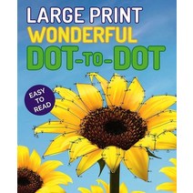 (영문도서) Large Print Wonderful Dot-To-Dot Paperback, Thunder Bay Press, English, 9781645178538