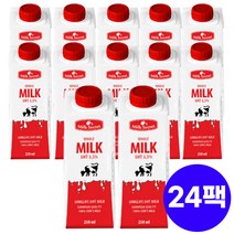 파스퇴르 무항생제 인증 바른목장 우유, 190ml, 72개