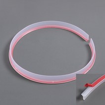 주방 욕실 실리콘 물막이 100CM 투명 씽크대물튀김방지 차수벽 세면대물막이