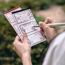 빈티지 플라워 꽃 라벨 프레임 종이 메모지 다꾸 페이퍼 8종, 5월 (ME-1859)