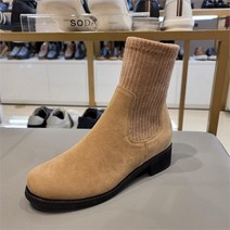 [소다] NC02 여성 삭스앵클부츠 FLB009 DA34 카멜 3CM (6209265)