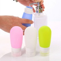 휴대용 실리콘 공병 튜브 38ml 60ml 80ml 필수템 공용기 실리콘 공병 튜브 하소싱 여행 uahan6*8063388UL, 그린_중 60ml