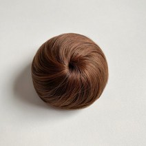 엘블랑꼬 당고머리 한복 혼주헤어 올림머리 가발 (4color), 1개, 브라운