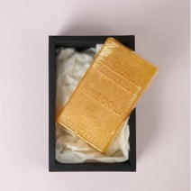 수제 천연 비누 여드름 세안 세수 저자극 클렌징 친환경 골드바 디자인비누, 본품